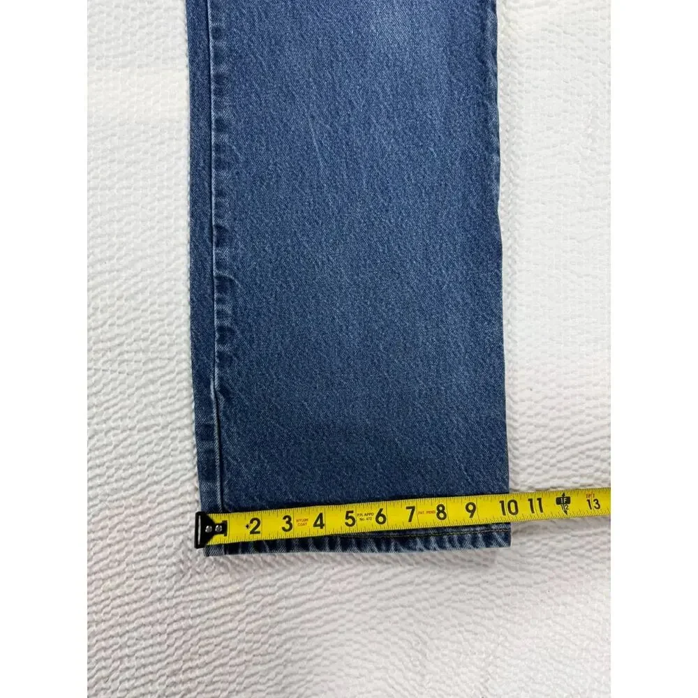 Levi 517 Jeans Mens 40x32 Blue Denim Bootcut Casual Cotton Pockets Light Wash